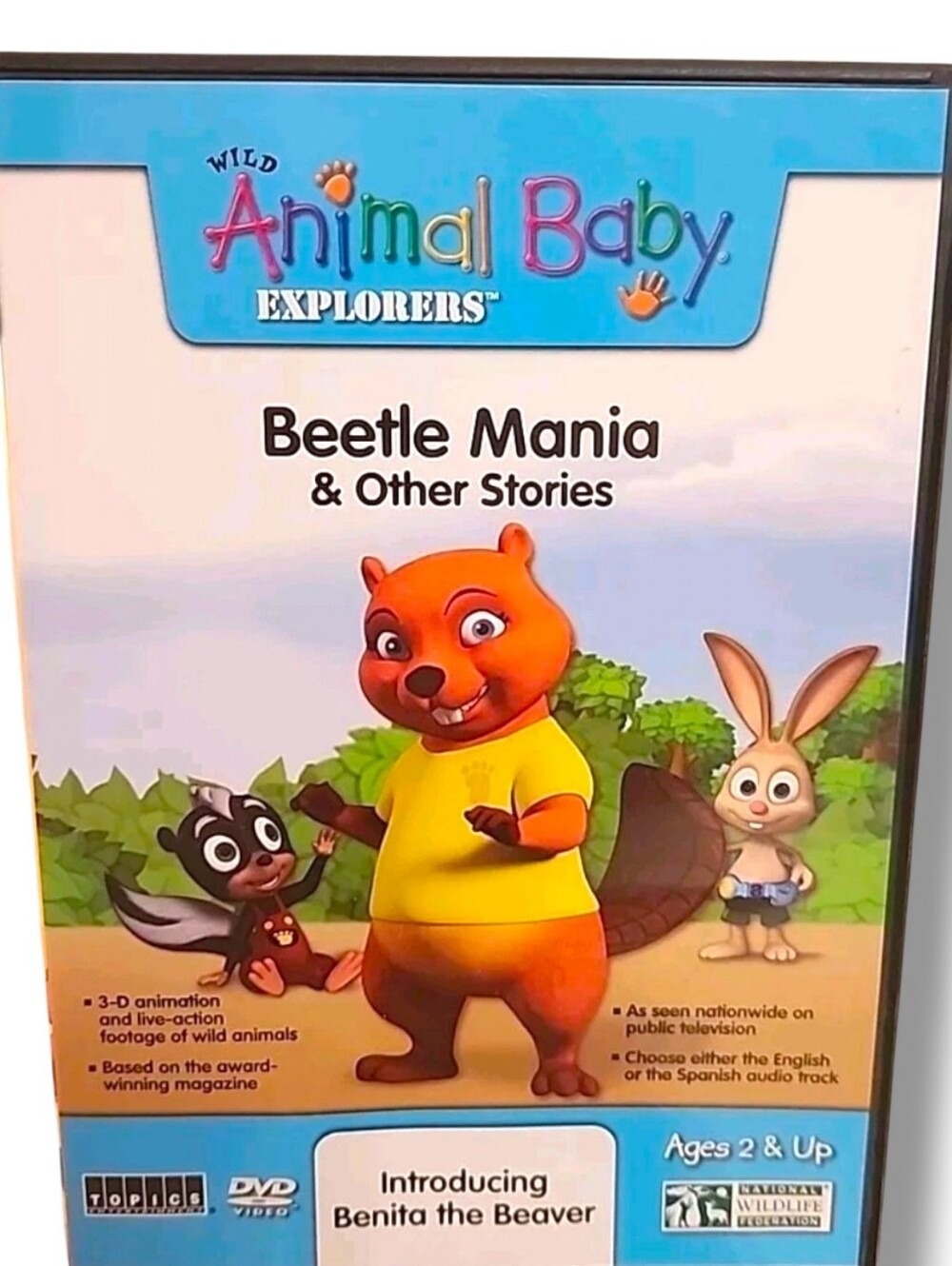 Wild Animal Baby Explorers DVD National Wildlife Federation Beetle Mania & More